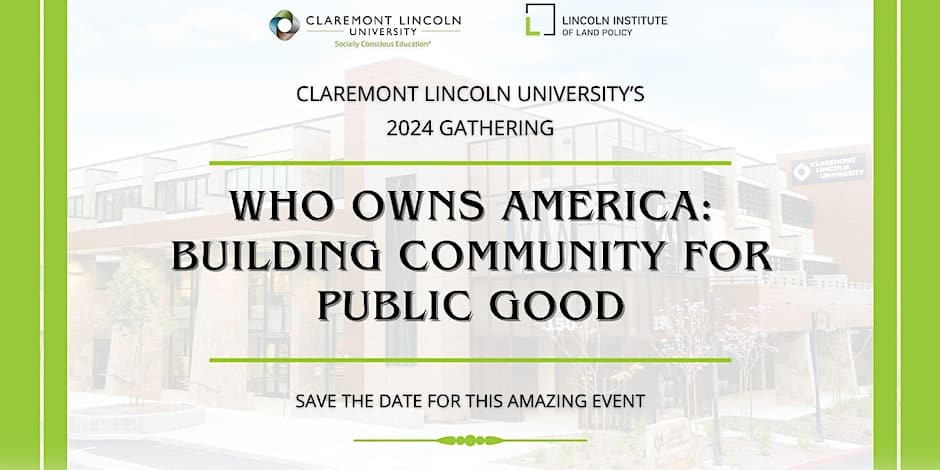 2024-Gathering CLU 2024 Gathering-Who Owns America: Building Community for Public Good