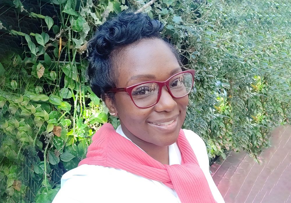 Bessie Celony 2023 MA Healthcare Administration student Bessie Celony