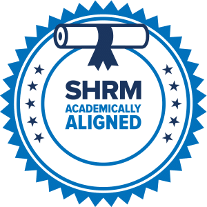SHRM Logo SHRM Academically Aligned